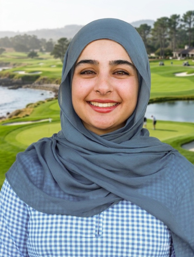 Hafsa Khan, golf instructor
